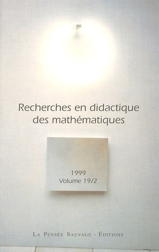 Recherches en didactique des mathématiques Volume 19/2 N° 56