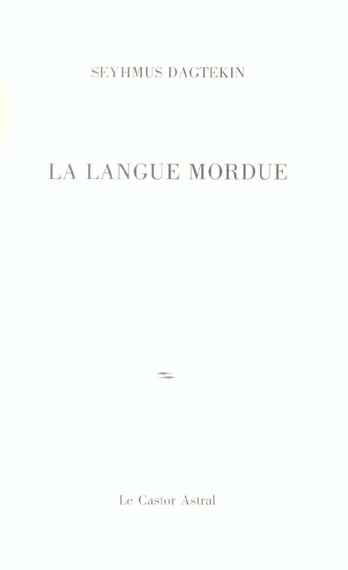 La langue mordue