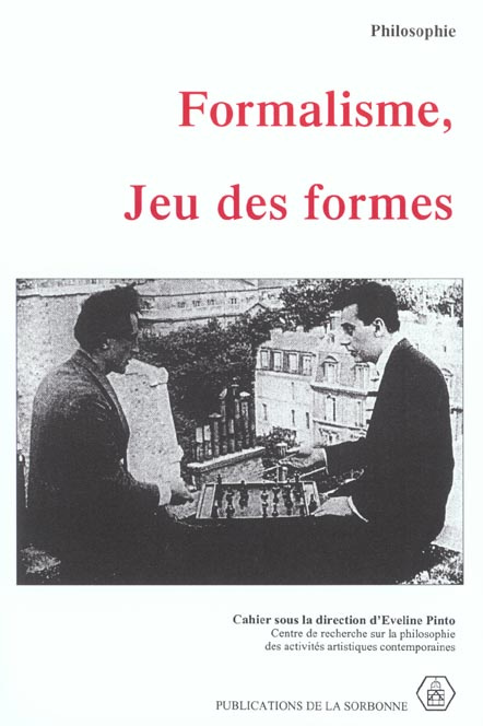FORMALISME JEU DES FORMES
