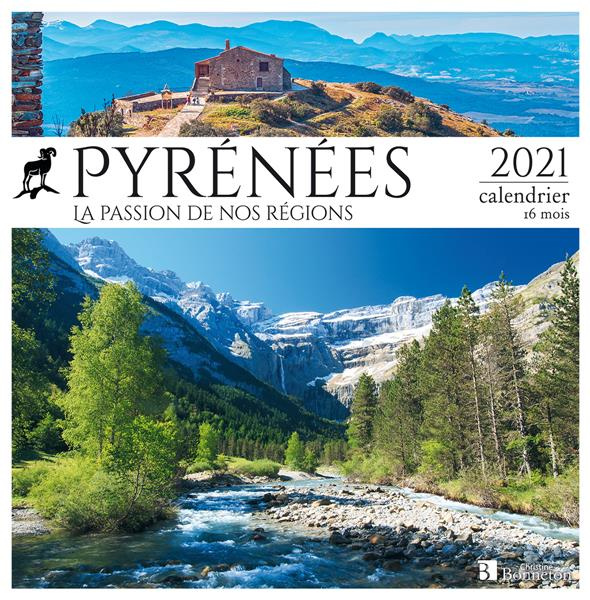 Calendrier Pyrénées. Edition 2021