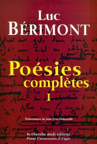 Poésies complètes. Tome 1, 1940-1958