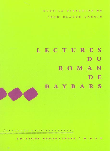 Lectures du Roman de Baybars