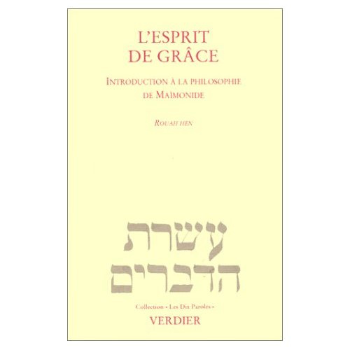 L'ESPRIT DE GRACE