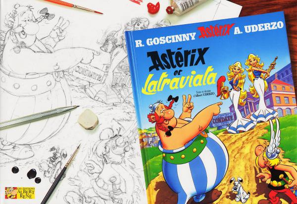 Astérix et La Traviata. L'album des crayonnés