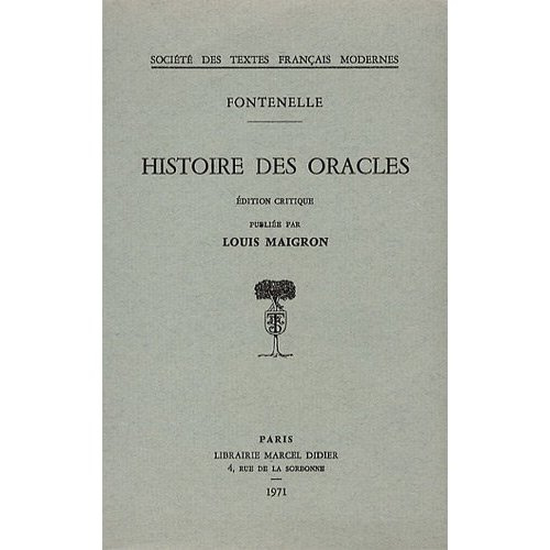 Histoire des oracles
