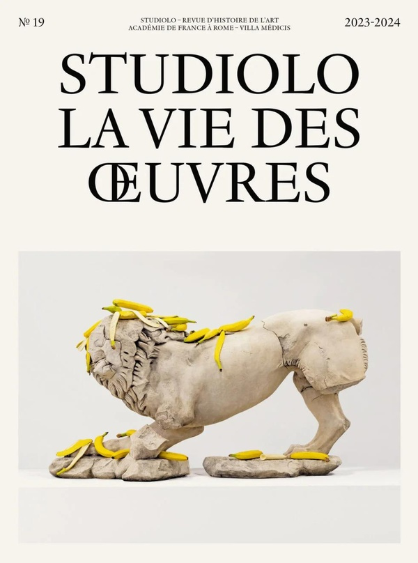 Studiolo N° 19/2023-2024 : La vie des oeuvres