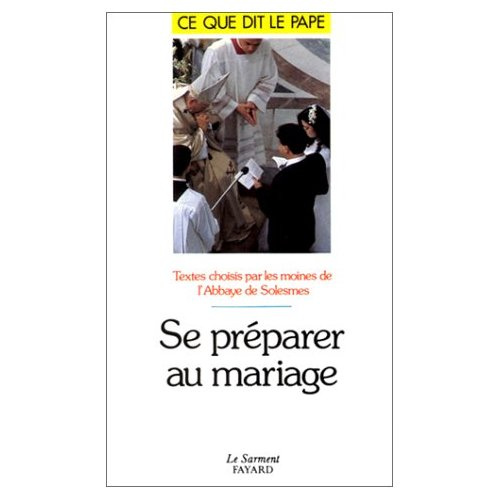 Se préparer au mariage