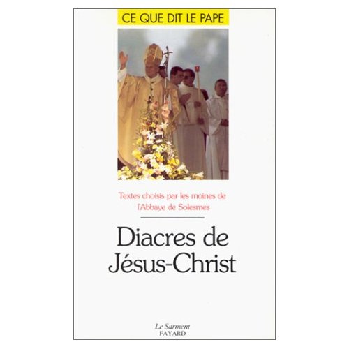 DIACRES DE JESUS-CHRIST, NUMERO 15
