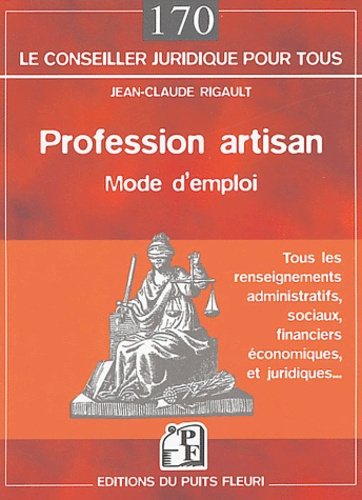 Profession artisan. Mode d'emploi