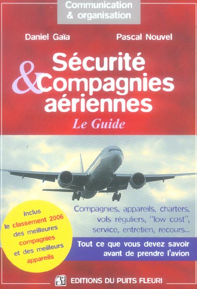 Sécurité et Compagnies aériennes. Le Guide