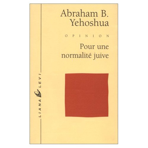 Pour une normalité juive