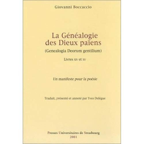 La généalogie des dieux païens. Livres 14 et 15