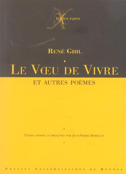 Le voeu de vivre. Et autres poèmes, avec 1 CD audio