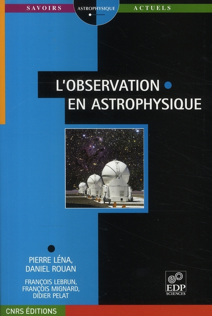 OBSERVATION EN ASTROPHYSIQUE (L)