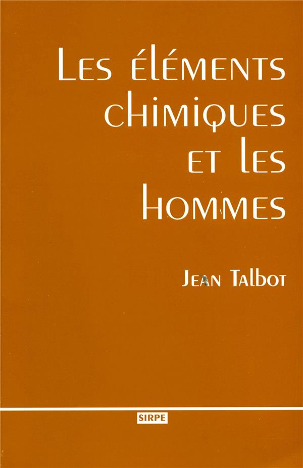 ELEMENTS CHIMIQUES ET HOMMES