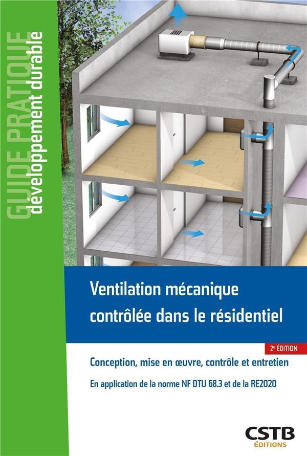 Ventilation mécanique contrôlée dans le résidentiel. Conception, mise en oeuvre, contrôle et entreti