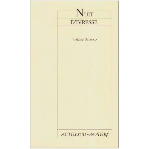 NUIT D'IVRESSE