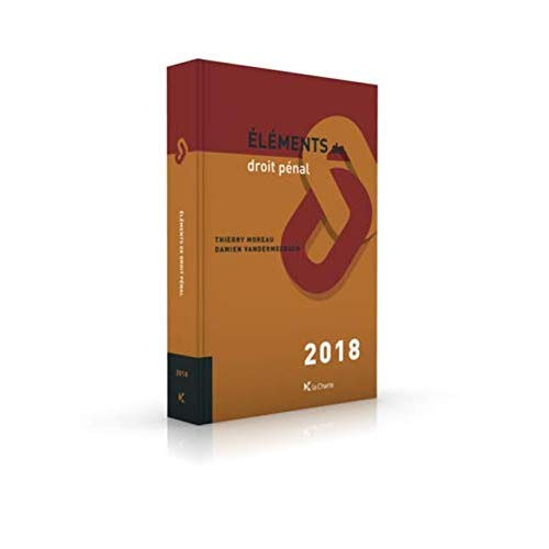 Elements de droit pénal 2018