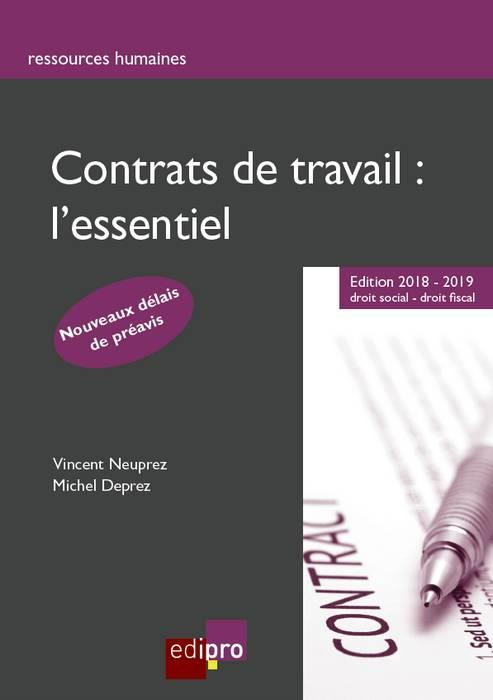 Contrats de travail/L'essentiel / L'essentiel