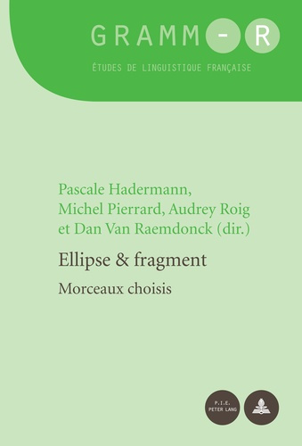 Ellipse & fragment : morceaux choisis