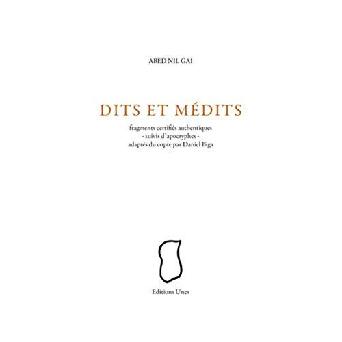 Dits & médits