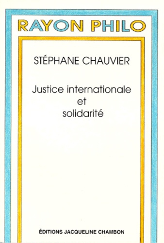 Justice internationale et solidarité