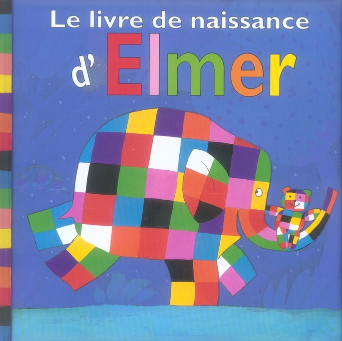 Le livre de naissance d'Elmer