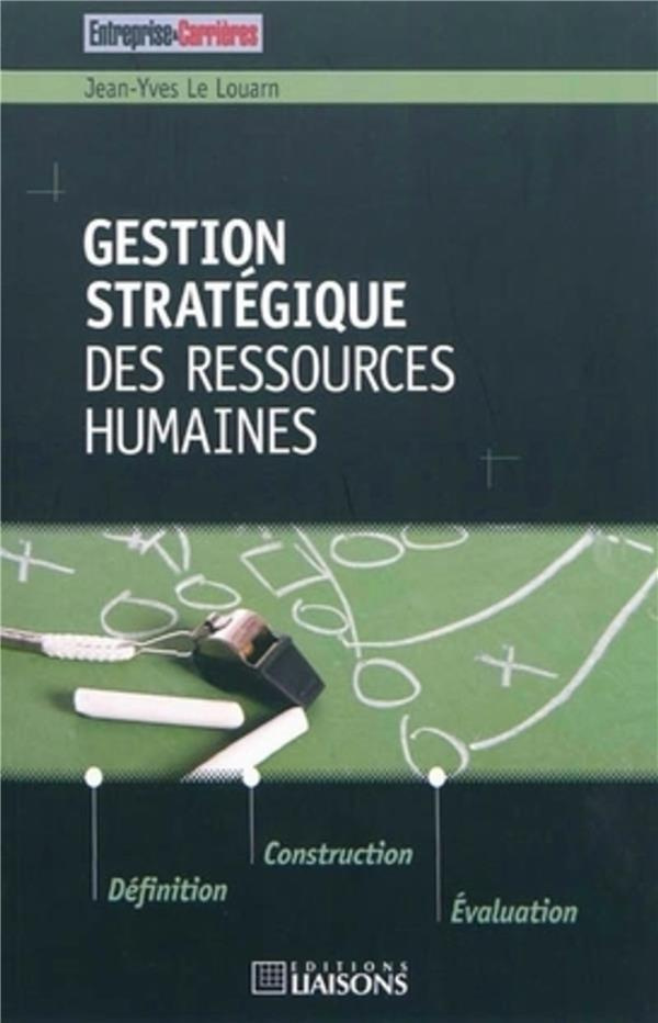 Gestion stratégique des ressources humaines