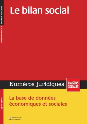 Numéros juridiques Janvier 2015 : Le bilan social