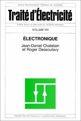 Traité d'électricité. Volume 8, Electronique, 2e édition