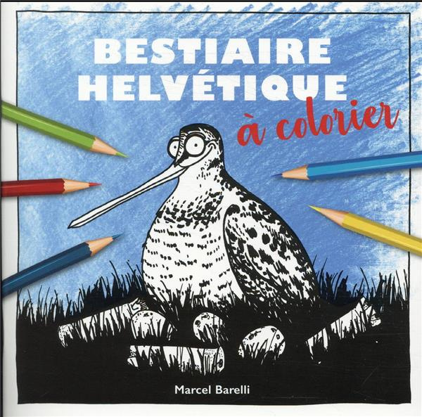 Bestiaire helvétique à colorier
