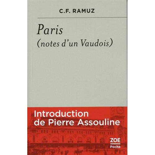 Paris. (Notes d'un Vaudois)