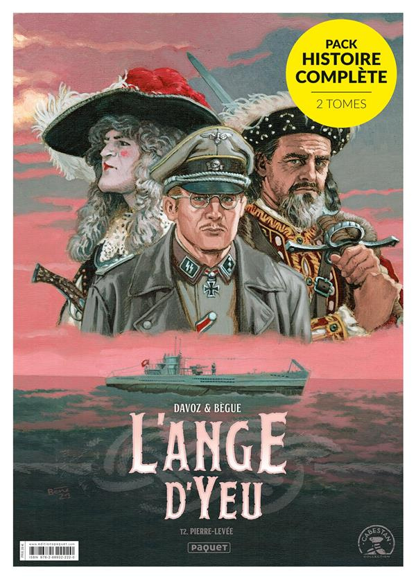 L'ange d'Yeu : Pack histoire complète. Tome 1, Anges et démons ; Tome 2, Pierre levée