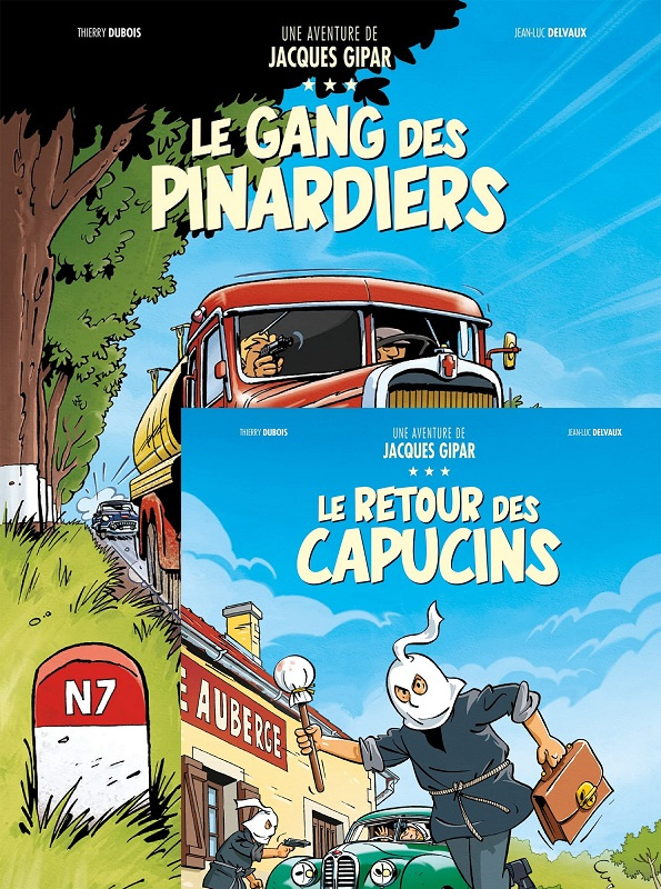 Une aventure de Jacques Gipar - Pack decouverte : Tomes 1 et 2 pour le prix d'un tome