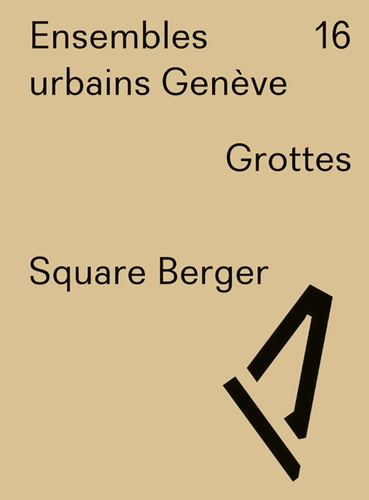 Grottes. Square Berger, Textes en français et anglais