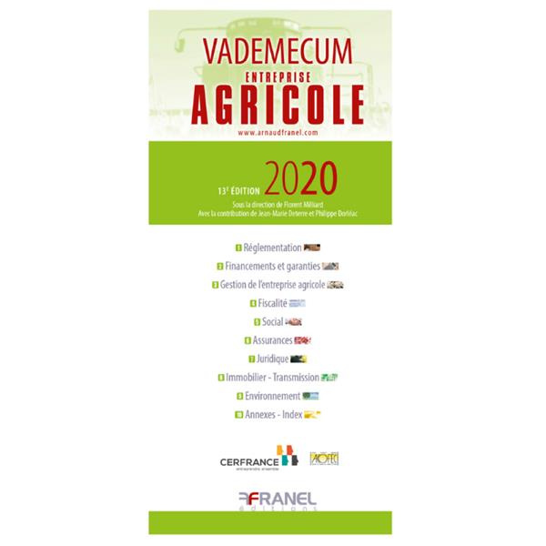 Vademecum de l'entreprise agricole. Edition 2020