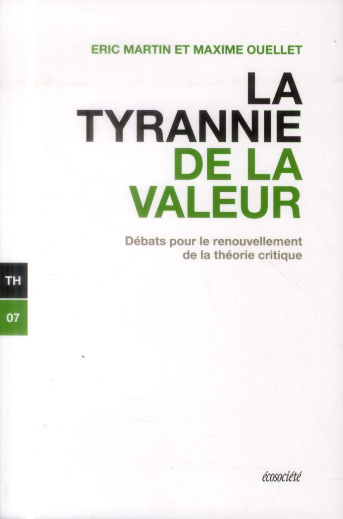 La tyrannie de la valeur