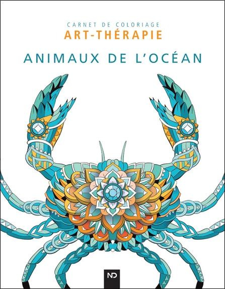 Animaux de l'océan. 40 illustrations à colorer