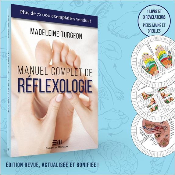 Manuel complet de réflexologie - Coffret Livre   3 révélateurs