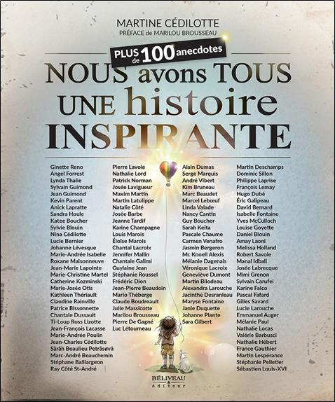 Nous avons tous une histoire inspirante. Plus de 100 anecdotes