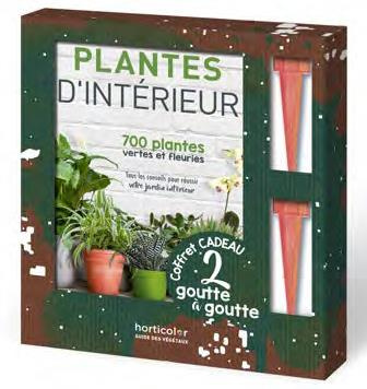 Plantes d'intérieur. Avec 2 gouttes à gouttes