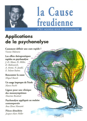 La Cause freudienne N° 61 : Applications de la psychanalyse
