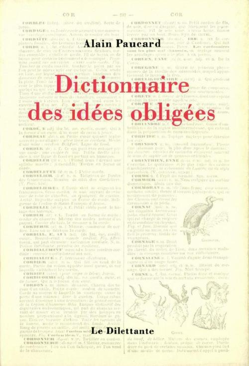 DICTIONNAIRE DES IDEES OBLIGEES