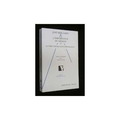 L'importance du démon et autres choses sans importance