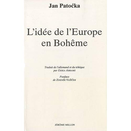 L'Idée de l'Europe en Bohème