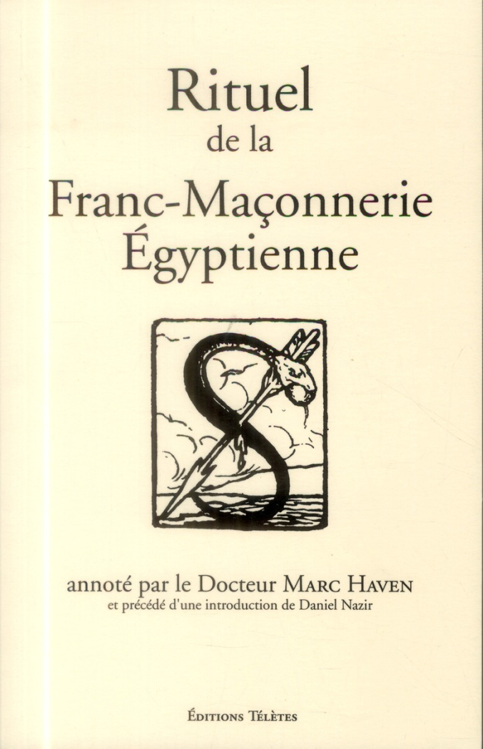 Rituel de la Franc-Maçonnerie Egyptienne