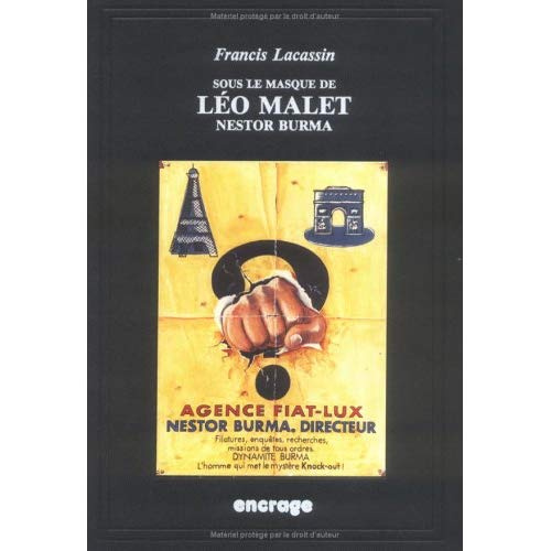 Sous le Masque de Leo Malet : Nestor Burma