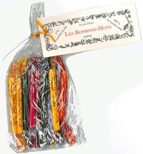 Les bonbons-mots. Petits poèmes à suçoter pour déguster le titre caché