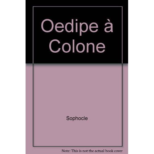Oedipe à Colone