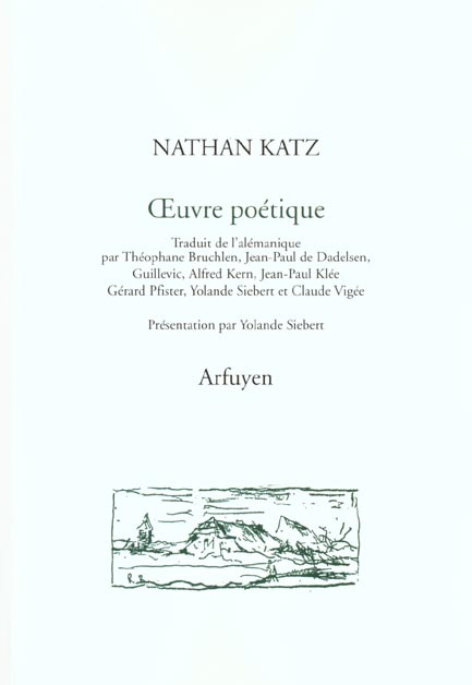 Oeuvre poétique. Tome 1, Sundgau, édition bilingue alémanique-français